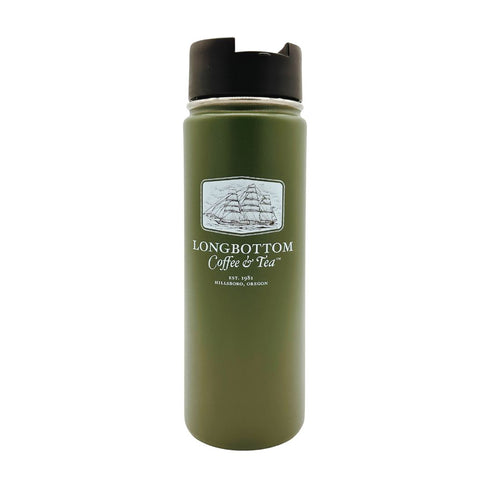Hydro Flask Printed Ship Logo Design 20 oz - Olive