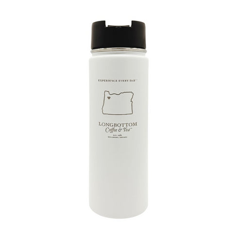 Hydro Flask Oregon Etch Design 20 oz - White